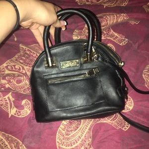 Bebe crossbody black purse